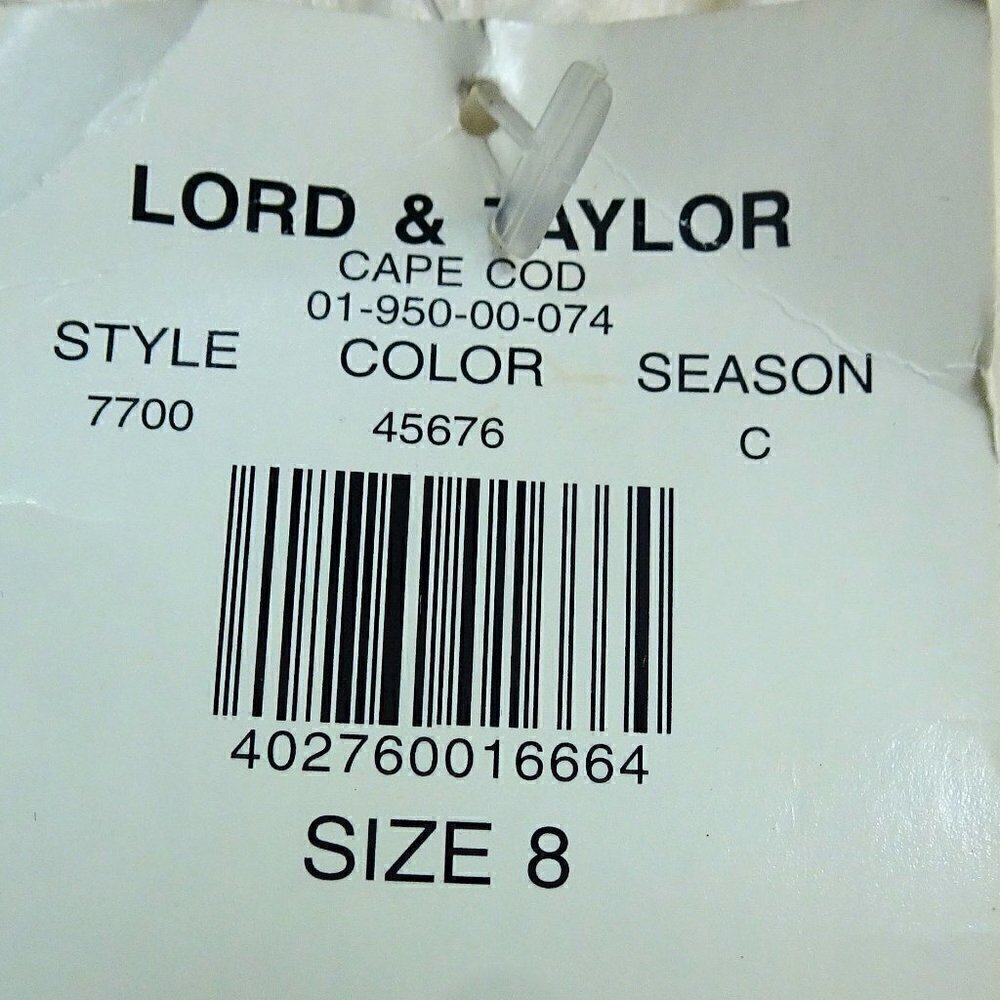 Lord & Taylor Fifth Ave Collection Blue Jacket Sz8 - Picture 5 of 6